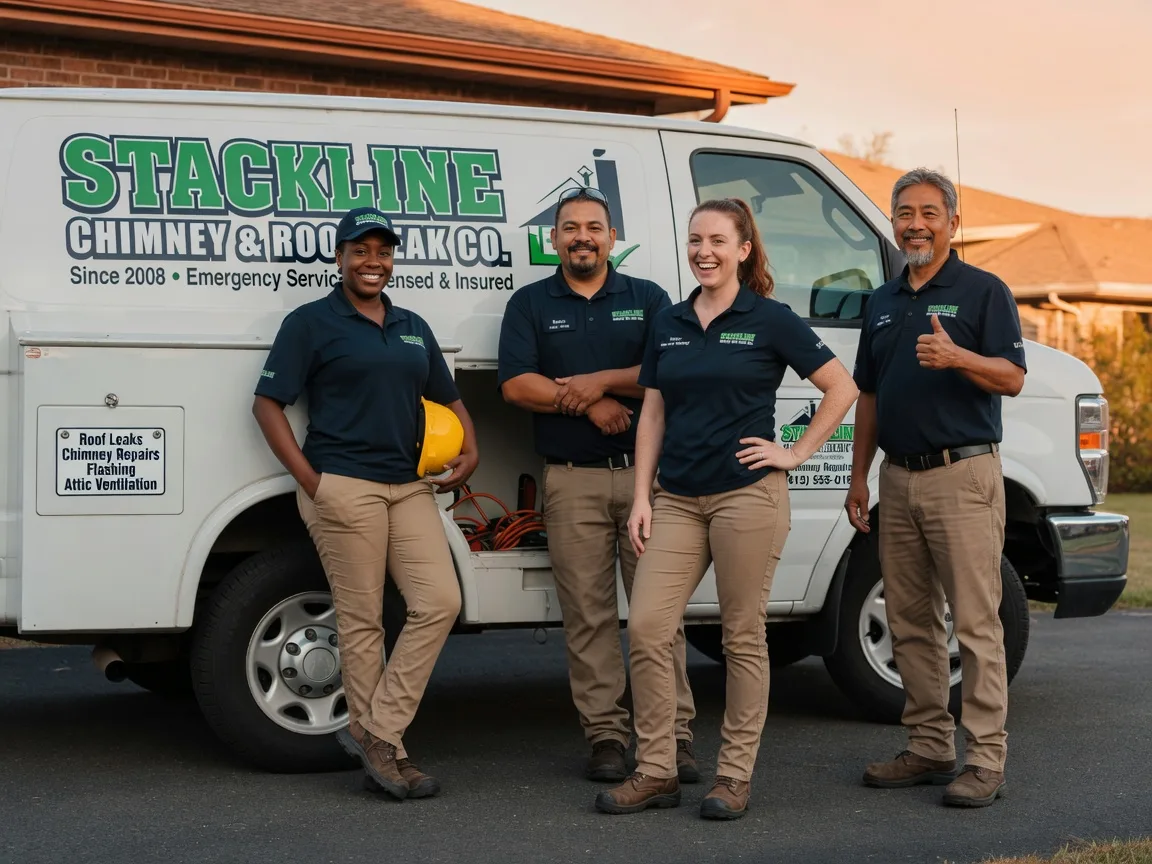 Chimney flashing repair company in Glenwood, IL